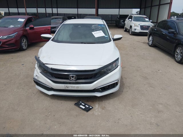 45944109 :رقم المزاد ، 19XFC2F68ME200419 vin ، 2021 Honda Civic Lx مزاد بيع