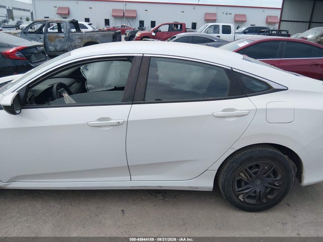 45944109 :رقم المزاد ، 19XFC2F68ME200419 vin ، 2021 Honda Civic Lx مزاد بيع