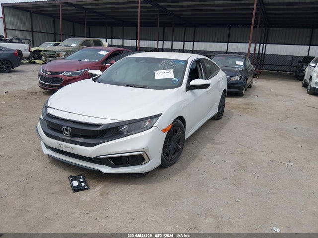 45944109 :رقم المزاد ، 19XFC2F68ME200419 vin ، 2021 Honda Civic Lx مزاد بيع