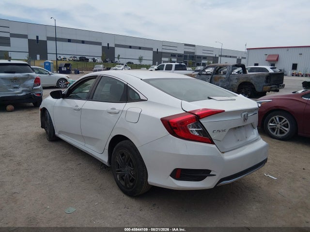 45944109 :رقم المزاد ، 19XFC2F68ME200419 vin ، 2021 Honda Civic Lx مزاد بيع
