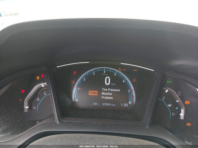 45944109 :رقم المزاد ، 19XFC2F68ME200419 vin ، 2021 Honda Civic Lx مزاد بيع