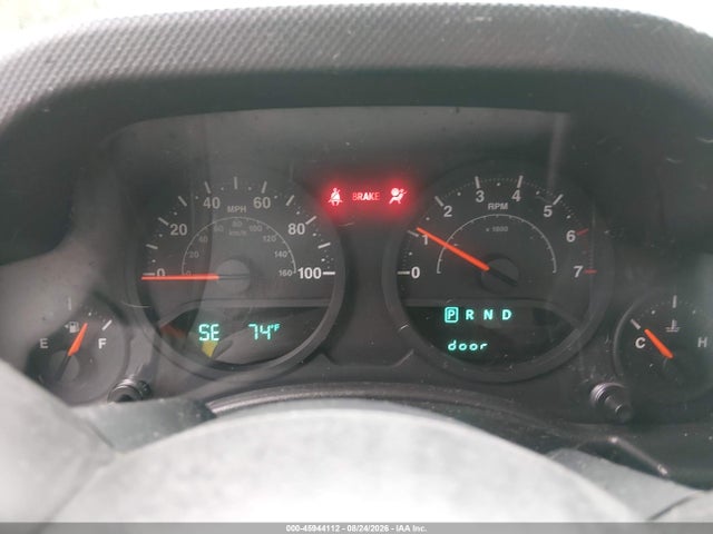 Продажа на аукционе авто 2007 Jeep Wrangler X, vin: 1J8FA24107L126768, номер лота: 45944112