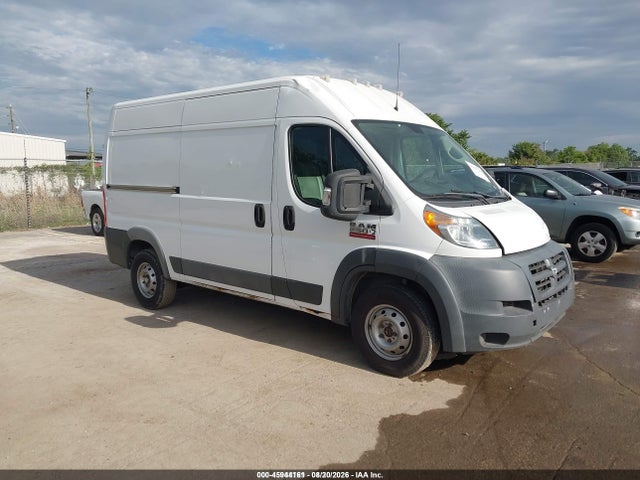 45944161 :رقم المزاد ، 3C6TRVCG1JE128613 vin ، 2018 Ram Promaster 2500 High Roof 136 Wb مزاد بيع