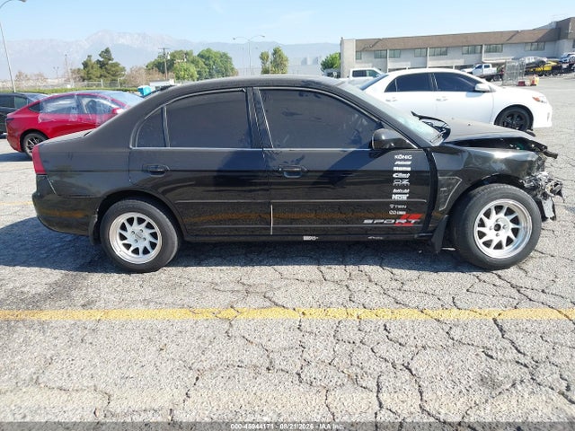 45944171 :رقم المزاد ، 2HGES26762H576305 vin ، 2002 Honda Civic Ex مزاد بيع