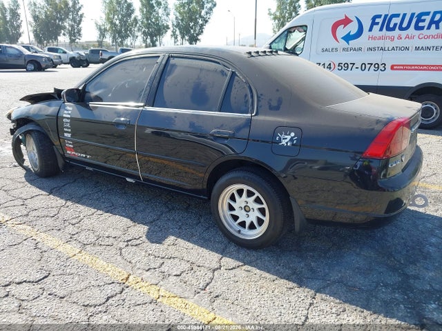 45944171 :رقم المزاد ، 2HGES26762H576305 vin ، 2002 Honda Civic Ex مزاد بيع