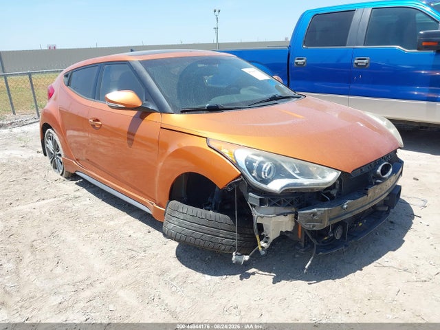 2016 Hyundai Veloster Turbo მანქანა იყიდება აუქციონზე, vin: KMHTC6AE3GU287432, აუქციონის ნომერი: 45944176