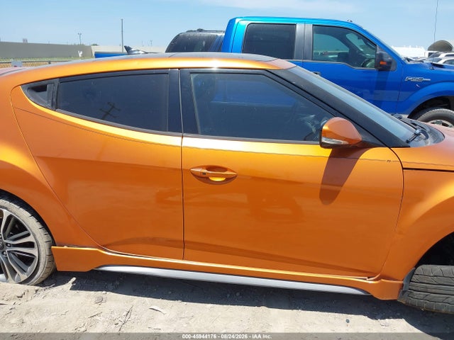 2016 Hyundai Veloster Turbo მანქანა იყიდება აუქციონზე, vin: KMHTC6AE3GU287432, აუქციონის ნომერი: 45944176