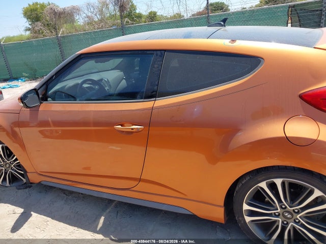 2016 Hyundai Veloster Turbo მანქანა იყიდება აუქციონზე, vin: KMHTC6AE3GU287432, აუქციონის ნომერი: 45944176