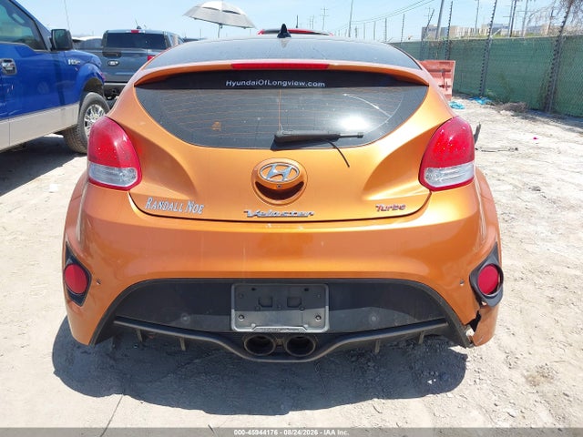 2016 Hyundai Veloster Turbo მანქანა იყიდება აუქციონზე, vin: KMHTC6AE3GU287432, აუქციონის ნომერი: 45944176