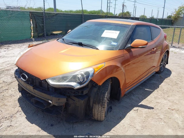 2016 Hyundai Veloster Turbo მანქანა იყიდება აუქციონზე, vin: KMHTC6AE3GU287432, აუქციონის ნომერი: 45944176