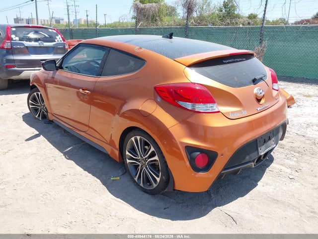 2016 Hyundai Veloster Turbo მანქანა იყიდება აუქციონზე, vin: KMHTC6AE3GU287432, აუქციონის ნომერი: 45944176