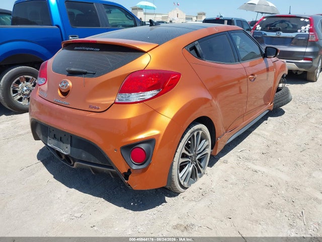 2016 Hyundai Veloster Turbo მანქანა იყიდება აუქციონზე, vin: KMHTC6AE3GU287432, აუქციონის ნომერი: 45944176