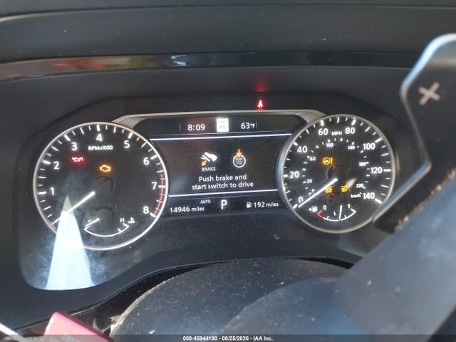 45944180 :رقم المزاد ، 5N1DR3CC8SC268516 vin ، 2025 Nissan Pathfinder Sl 4wd مزاد بيع