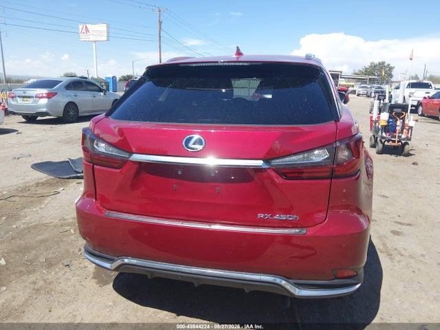 Auction sale of the 2021 Lexus Rx 450h, vin: 2T2HGMDA7MC061359, lot number: 45944224