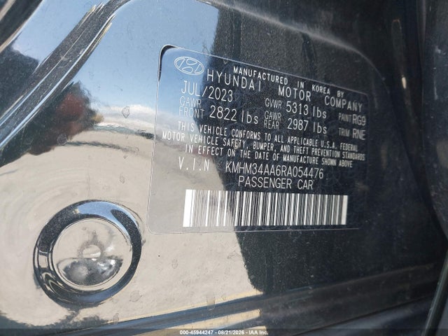 Hyundai Ioniq 6 Sel 2024 KMHM34AA6RA054476 Image 9