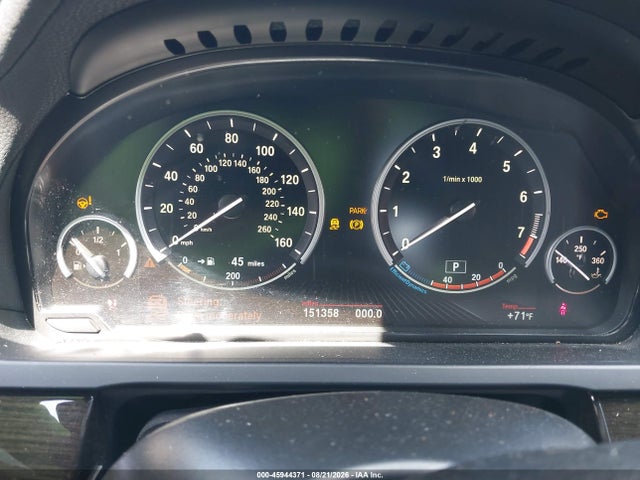 Продаж на аукціоні авто 2013 Bmw 750i, vin: WBAYA8C58DD227826, номер лоту: 45944371