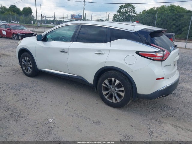 2015 Nissan Murano S მანქანა იყიდება აუქციონზე, vin: 5N1AZ2MHXFN258832, აუქციონის ნომერი: 45944439