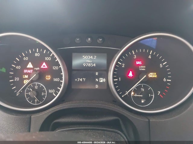 45944486 :رقم المزاد ، 4JGBB8GB0BA706001 vin ، 2011 Mercedes-benz Ml 350 4matic مزاد بيع