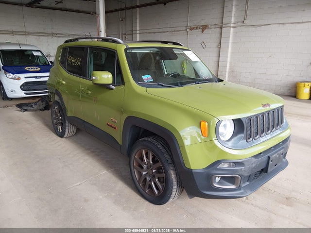 45944531 :رقم المزاد ، ZACCJBBT4GPD72782 vin ، 2016 Jeep Renegade 75th Anniversary مزاد بيع