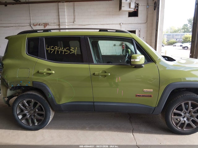 45944531 :رقم المزاد ، ZACCJBBT4GPD72782 vin ، 2016 Jeep Renegade 75th Anniversary مزاد بيع