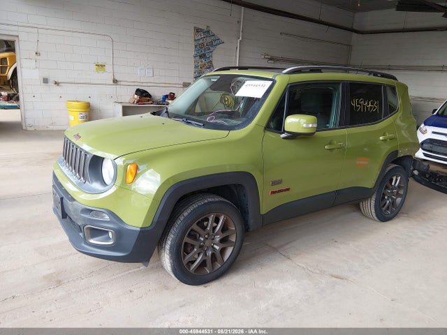 45944531 :رقم المزاد ، ZACCJBBT4GPD72782 vin ، 2016 Jeep Renegade 75th Anniversary مزاد بيع