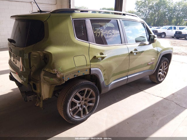 45944531 :رقم المزاد ، ZACCJBBT4GPD72782 vin ، 2016 Jeep Renegade 75th Anniversary مزاد بيع