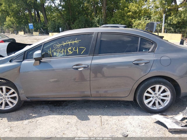 45944547 :رقم المزاد ، 19XFB2F83CE022986 vin ، 2012 Honda Civic Ex مزاد بيع