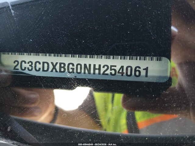 Продаж на аукціоні авто 2022 Dodge Charger Sxt Rwd, vin: 2C3CDXBG0NH254061, номер лоту: 45944549