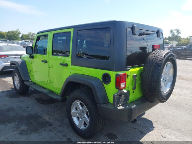 2012 Jeep Wrangler Unlimited Sport მანქანა იყიდება აუქციონზე, vin: 1C4BJWDG5CL285197, აუქციონის ნომერი: 45944560