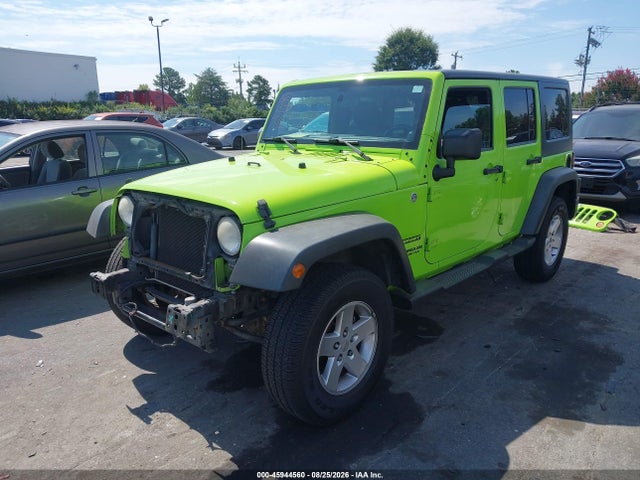 2012 Jeep Wrangler Unlimited Sport მანქანა იყიდება აუქციონზე, vin: 1C4BJWDG5CL285197, აუქციონის ნომერი: 45944560