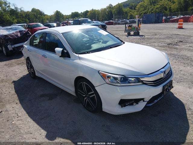 2017 Honda Accord Sport Se მანქანა იყიდება აუქციონზე, vin: 1HGCR2F12HA046192, აუქციონის ნომერი: 45944593