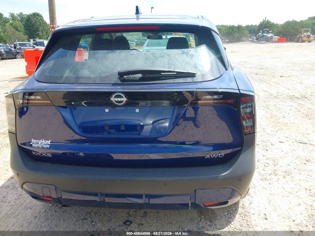 45944596 :رقم المزاد ، 3N8AP6BB9SL362582 vin ، 2025 Nissan Kicks S Intelligent Awd مزاد بيع