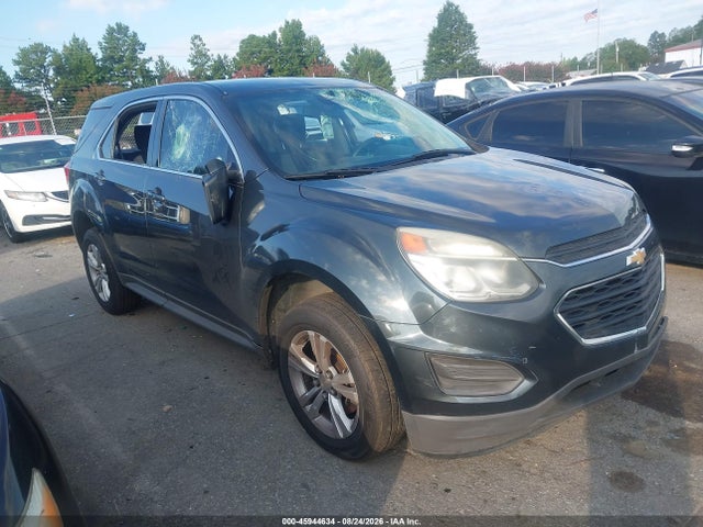 Продаж на аукціоні авто 2017 Chevrolet Equinox Ls, vin: 2GNALBEK6H1551025, номер лоту: 45944634