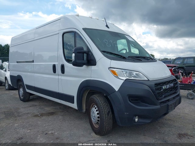 45944640 :رقم المزاد ، 3C6MRVJG0SE509779 vin ، 2025 Ram Promaster 3500 Cargo Van Tradesman High Roof 159 Wb Ext مزاد بيع