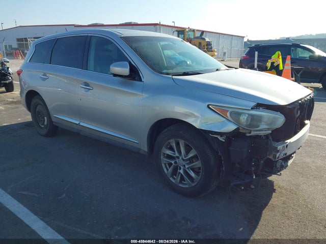 2013 Infiniti Jx35 მანქანა იყიდება აუქციონზე, vin: 5N1AL0MM7DC304726, აუქციონის ნომერი: 45944642