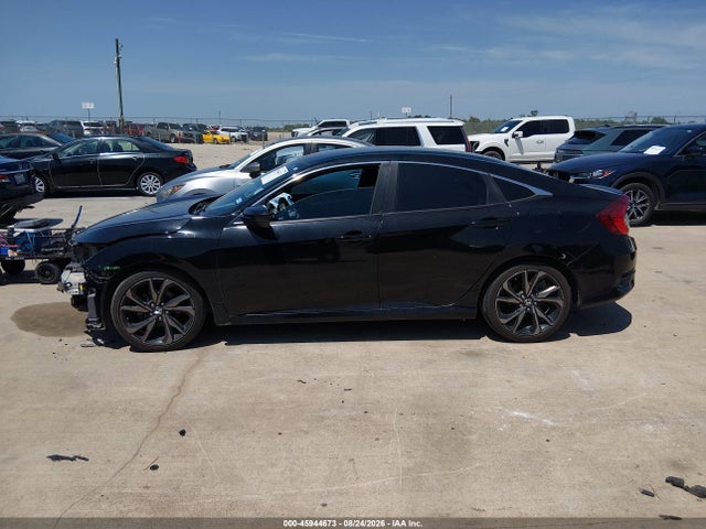 45944673 :رقم المزاد ، 19XFC2F88KE027838 vin ، 2019 Honda Civic Sport مزاد بيع