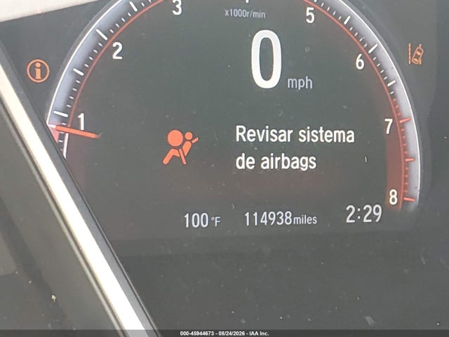 45944673 :رقم المزاد ، 19XFC2F88KE027838 vin ، 2019 Honda Civic Sport مزاد بيع