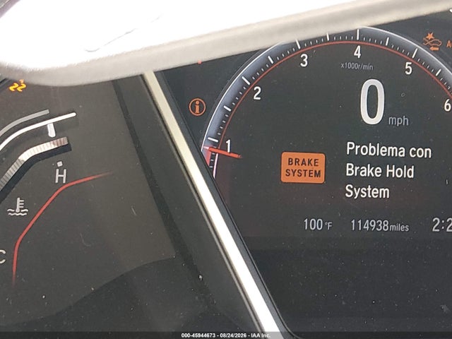 45944673 :رقم المزاد ، 19XFC2F88KE027838 vin ، 2019 Honda Civic Sport مزاد بيع