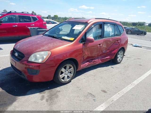 2007 Kia Rondo Lx მანქანა იყიდება აუქციონზე, vin: KNAFG525177080077, აუქციონის ნომერი: 45944711