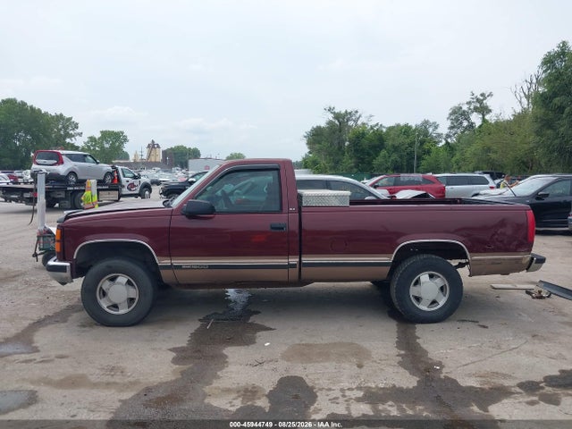 1997 Gmc Sierra 1500 Sl Wideside მანქანა იყიდება აუქციონზე, vin: 1GTEK14R2VZ547451, აუქციონის ნომერი: 45944749