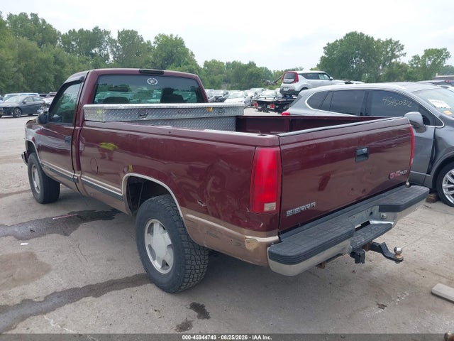 1997 Gmc Sierra 1500 Sl Wideside მანქანა იყიდება აუქციონზე, vin: 1GTEK14R2VZ547451, აუქციონის ნომერი: 45944749