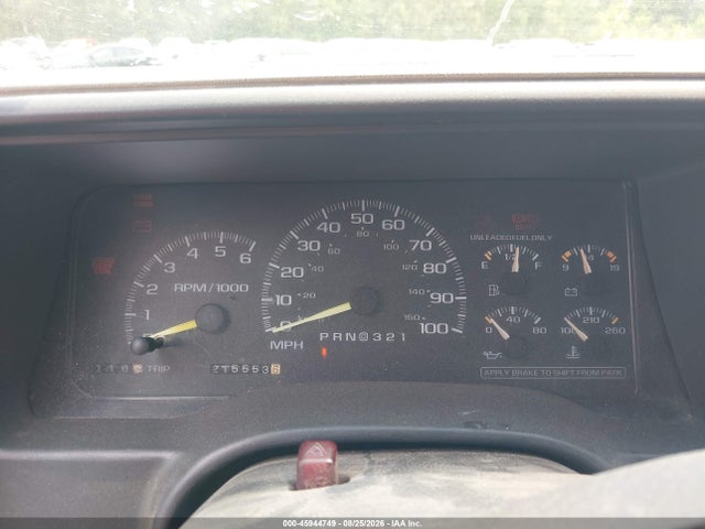 1997 Gmc Sierra 1500 Sl Wideside მანქანა იყიდება აუქციონზე, vin: 1GTEK14R2VZ547451, აუქციონის ნომერი: 45944749