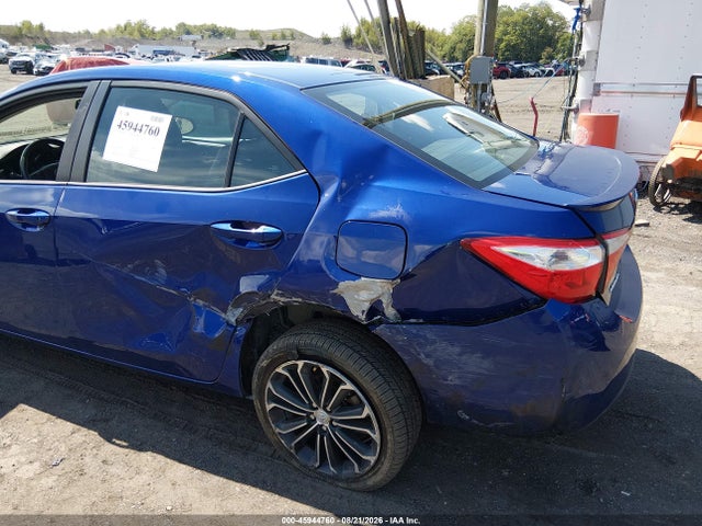 Продаж на аукціоні авто 2015 Toyota Corolla S Plus, vin: 2T1BURHE8FC468591, номер лоту: 45944760