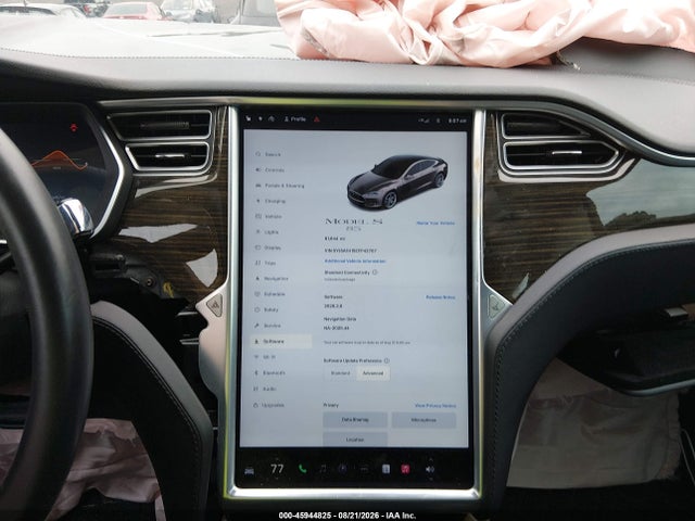 Продаж на аукціоні авто 2014 Tesla Model S P85, vin: 5YJSA1H15EFP43707, номер лоту: 45944825
