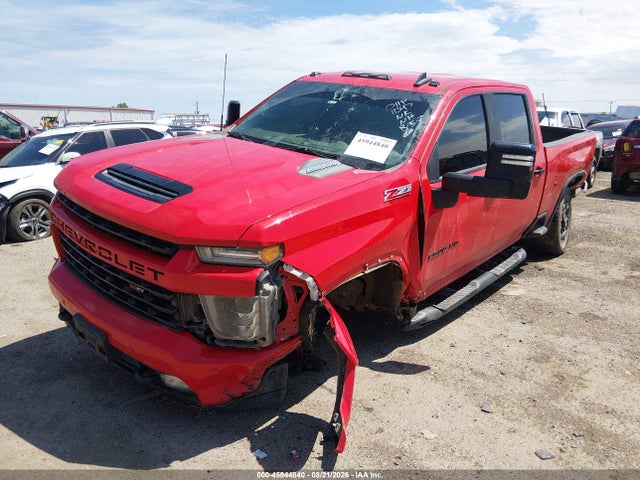 45944840 :رقم المزاد ، 1GC1YNEY6NF137229 vin ، 2022 Chevrolet Silverado 2500hd 4wd  Standard Bed Lt مزاد بيع