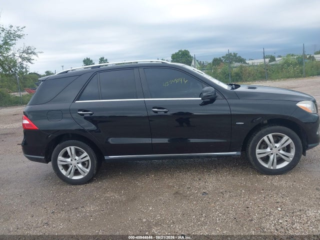 45944846 :رقم المزاد ، 4JGDA5HB0CA061957 vin ، 2012 Mercedes-benz Ml 350 4matic مزاد بيع