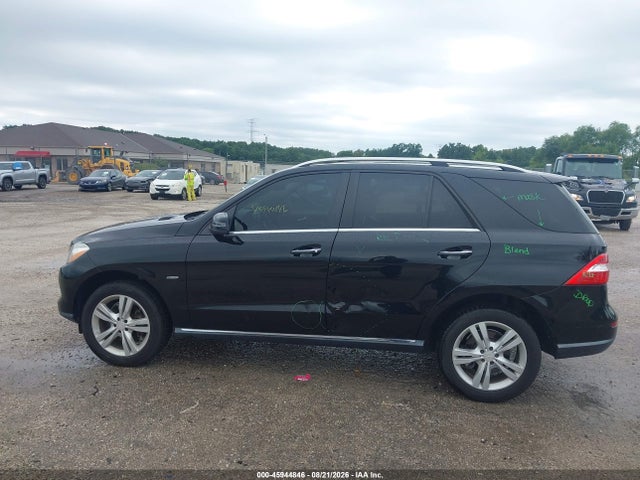 45944846 :رقم المزاد ، 4JGDA5HB0CA061957 vin ، 2012 Mercedes-benz Ml 350 4matic مزاد بيع