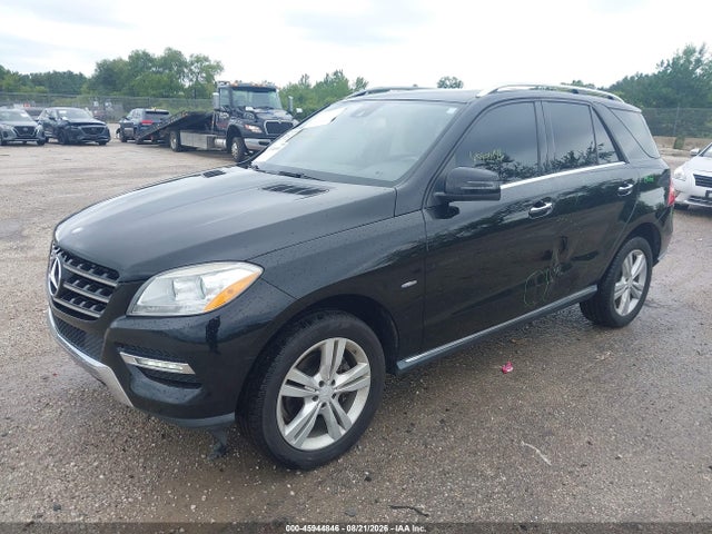 45944846 :رقم المزاد ، 4JGDA5HB0CA061957 vin ، 2012 Mercedes-benz Ml 350 4matic مزاد بيع