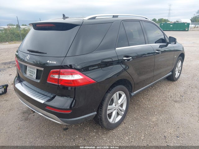 45944846 :رقم المزاد ، 4JGDA5HB0CA061957 vin ، 2012 Mercedes-benz Ml 350 4matic مزاد بيع