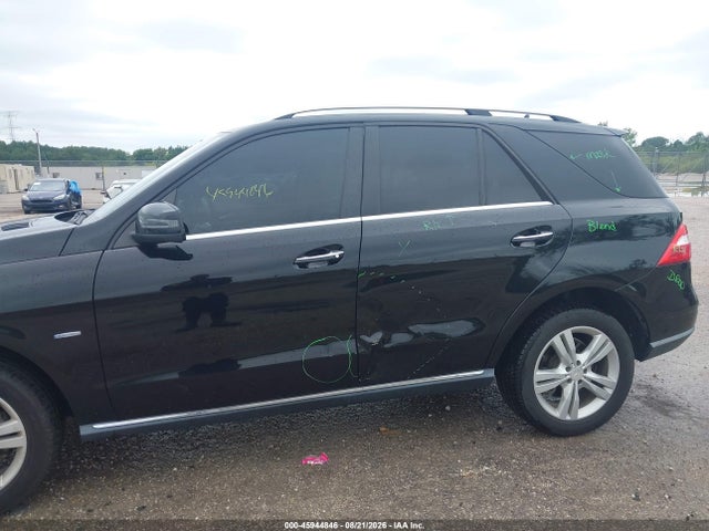 45944846 :رقم المزاد ، 4JGDA5HB0CA061957 vin ، 2012 Mercedes-benz Ml 350 4matic مزاد بيع